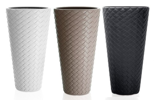 Pot fleurs matuba slim bac - pot,