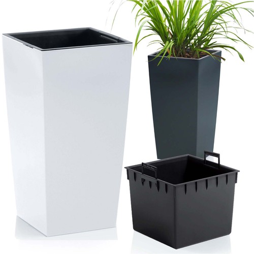 Pot fleurs avec - avec, insert