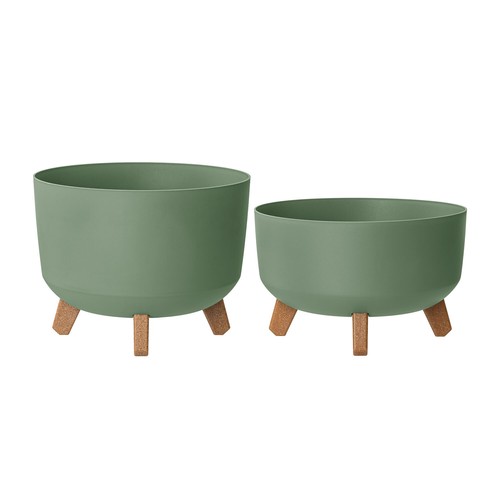 Ensemble pots fleurs - ensemble, de